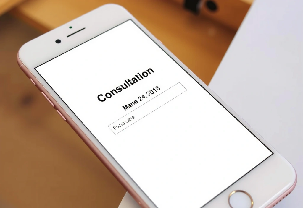 Náhled formuláře na mobilu
