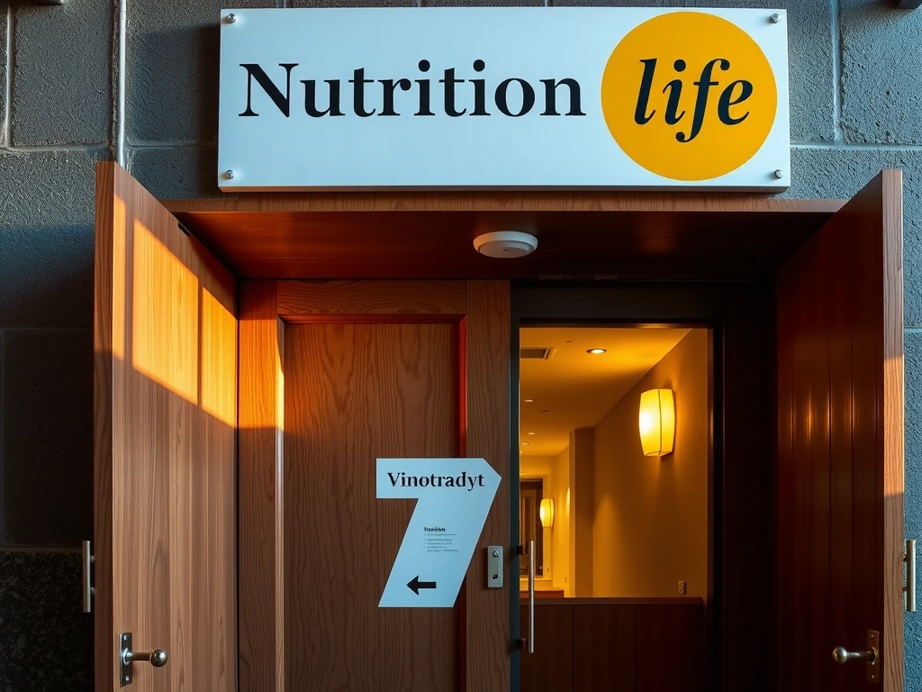 Vchod do budovy Výživa Život v Praze