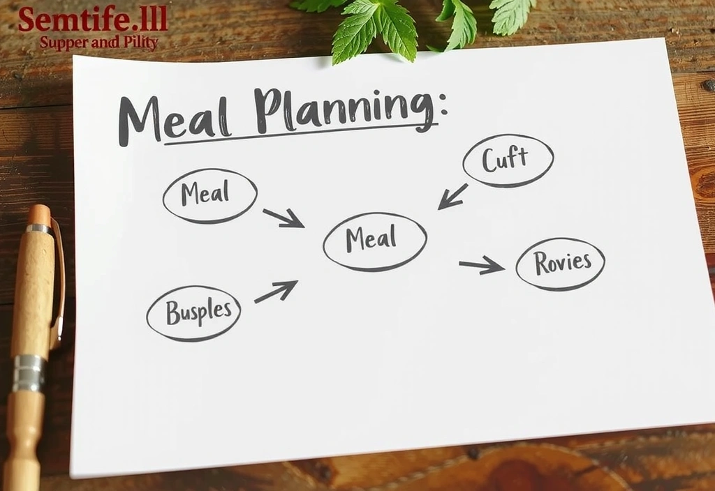 Ručně kreslené schéma procesu